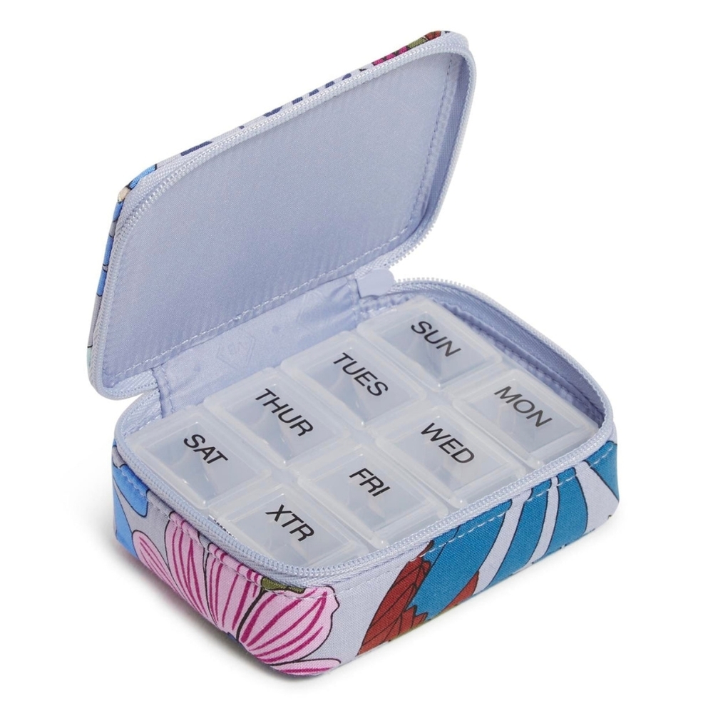 Vera Bradley Bengal Lily Travel Pill Case